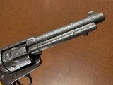Exhibition Grade Nimschke Engraved 1873 Colt Frontier Six Shooter Single Action Army Revolver 5 1/2