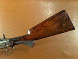 Rare Whitney Laidley Style I Deluxe Split Breech Rolling Block Sporting Rifle Fancy Checkered Pistol Grip Stock Heavy Oct Bbl - 5 of 15