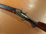 Rare Whitney Laidley Style I Deluxe Split Breech Rolling Block Sporting Rifle Fancy Checkered Pistol Grip Stock Heavy Oct Bbl - 3 of 15