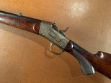 Rare Whitney Laidley Style I Deluxe Split Breech Rolling Block Sporting Rifle Fancy Checkered Pistol Grip Stock Heavy Oct Bbl - 2 of 15
