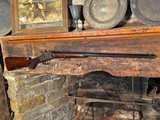 Rare Whitney Laidley Style I Deluxe Split Breech Rolling Block Sporting Rifle Fancy Checkered Pistol Grip Stock Heavy Oct Bbl - 14 of 15