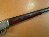 H. M. Pope 1885 Winchester High Wall Deluxe Single Shot Target Rifle Heavy No. 4 Barrel Pistol Grip Double Set Triggers ANTIQUE 1896 - 9 of 15