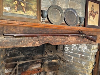 Revolutionary War American Captured Pattern 1748 Long Land First Model Brown Bess Flintlock Musket 46