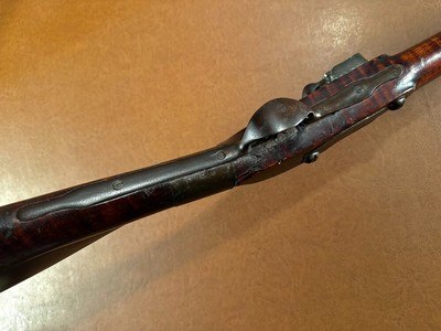Tiger Maple Stocked Revolutionary War Flintlock American Militia Musket RARE Beautiful Original 1770's Patriot Minuteman Gun - Image 11 of 15