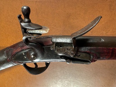 Tiger Maple Stocked Revolutionary War Flintlock American Militia Musket RARE Beautiful Original 1770's Patriot Minuteman Gun - Image 5 of 15