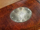 Custom Samuel Hawken St. Louis .50 Cal Percussion Half Stock Plains Rifle Tiger Maple Silver Eagle - Frontier Mountain Man Muzzleloader - Image 7 of 15