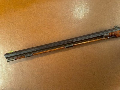 Custom Samuel Hawken St. Louis .50 Cal Percussion Half Stock Plains Rifle Tiger Maple Silver Eagle - Frontier Mountain Man Muzzleloader - Image 15 of 15