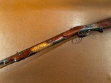 Custom Samuel Hawken St. Louis .50 Cal Percussion Half Stock Plains Rifle Tiger Maple Silver Eagle - Frontier Mountain Man Muzzleloader - Image 13 of 15