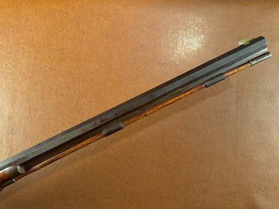 Custom Samuel Hawken St. Louis .50 Cal Percussion Half Stock Plains Rifle Tiger Maple Silver Eagle - Frontier Mountain Man Muzzleloader - Image 12 of 15