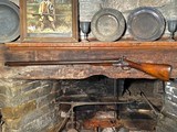 MASSIVE 8 Gauge Percussion Double Barrel Shotgun 14 1/2 lb Market Punt Gun 8GA SxS Muzzleloader 37