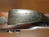MASSIVE 8 Gauge Percussion Double Barrel Shotgun 14 1/2 lb Market Punt Gun 8GA SxS Muzzleloader 37
