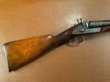MASSIVE 8 Gauge Percussion Double Barrel Shotgun 14 1/2 lb Market Punt Gun 8GA SxS Muzzleloader 37