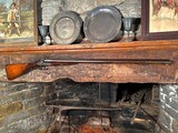 MASSIVE 8 Gauge Percussion Double Barrel Shotgun 14 1/2 lb Market Punt Gun 8GA SxS Muzzleloader 37