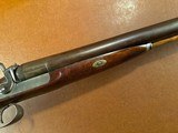 MASSIVE 8 Gauge Percussion Double Barrel Shotgun 14 1/2 lb Market Punt Gun 8GA SxS Muzzleloader 37