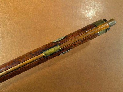 RARE Massive British South Africa 4 Bore Percussion Elephant Rifle - Original 1800's Safari Hunter Rifled .98 Cal Dangerous Game Gun - Image 9 of 15
