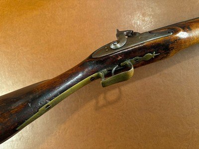 RARE Massive British South Africa 4 Bore Percussion Elephant Rifle - Original 1800's Safari Hunter Rifled .98 Cal Dangerous Game Gun - Image 6 of 15