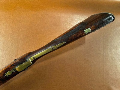 RARE Massive British South Africa 4 Bore Percussion Elephant Rifle - Original 1800's Safari Hunter Rifled .98 Cal Dangerous Game Gun - Image 12 of 15