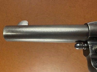 1878 Colt Frontier Double Action Sheriff Model Revolver .44-40 Etched Panel Blue 4