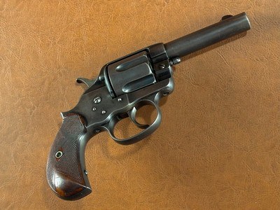 1878 Colt Frontier Double Action Sheriff Model Revolver .44-40 Etched Panel Blue 4