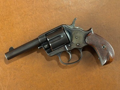 1878 Colt Frontier Double Action Sheriff Model Revolver .44-40 Etched Panel Blue 4
