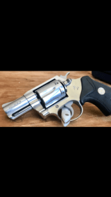 COLT .38 SF-VI WITH 2 INCH BARREL & SATIN STAINLESS FINISH.
- 6 of 19