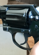 COLT POLICE POSITIVE MK V .38 SPECIAL WITH A 4" BARREL & BUE FINISH.- 6 of 19