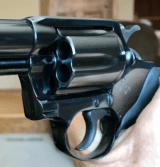 COLT POLICE POSITIVE MK V .38 SPECIAL WITH A 4" BARREL & BUE FINISH.- 9 of 19