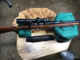 Winchester Model 70 Super Express 375 H&H Magnum with Leupold VX-3 1.5-5x20mm Duplex, Matte Scope - 1 of 15
