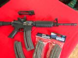 Walther/Colt M4 Carbine 22 Rimfire with Scope and Extra Magazines - 2 of 13