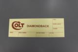 Colt Label. For Diamondback.
- 1 of 1