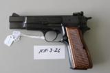 Browning Hi-Power 9 mm. ALL BELGIUM! Adjustable Sights - 1 of 5