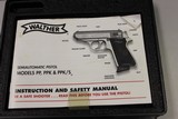 Walter PPK/S 380 Cal Stainless. With box and papers - 3 of 6