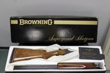 Browning Belgium Superposed Skeet Gun 20 ga. 26 1/2 SK . New In Box! - 1 of 8