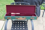 Brady Brothers of England Trunk Style Gun Case. Model #6, Canvas & Leather. Brand New - 6 of 7