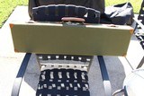 Emmebi Of Italy. Deluxe Canvas & Leather Gun CAse. New. 12 ga. 30