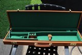 Emmebi of Italy. Best quality all leather gun case. New. 12, 16, 20 ga. Barrels to 30