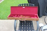 Brady Brothers of England Leather Gun Case. For 12 ga. side by SIde shotgun, - 6 of 7