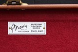 Brady Brothers of England Leather Gun Case. For 12 ga. side by SIde shotgun, - 2 of 7
