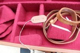 Brady Brothers of England Leather Gun Case. For 12 ga. side by SIde shotgun, - 7 of 7