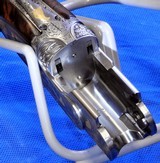 Beretta SO9 O/U Sidelock - 28 in 20 ga - 2-barrel sets - Galeazzi-Engraved Gold Inlay / Blue - LNIB with Beretta Leather Case - 13 of 15