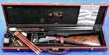 Beretta SO9 O/U Sidelock - 20 ga 28in - Bertasi-Engraved Silver / Blue Excellent with Beretta Leather Hard Case - 2 of 15