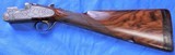 Beretta SO5 EELL O/U Sidelock 12g 28in Engr Slvr/Blue Excellent Hard Case - 4 of 15