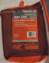 Champion Shooting Gear Trap Vest, Blaze Orange and Grey - 2 of 3