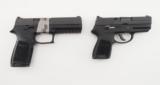 SigSauer P250 250F-452SUM, .45ACP, Two Frame Package - 1 of 4