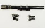 BALVAR 2 1/2 - 4X Rifle Scope W/Mounts for WINCHESTER Pre-64 M70 long action - 4 of 4