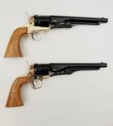Colt Civil War Centennial Revolver Set of Two WCase .22 Short Single Shot - 1 of 4