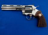 Colt Python .357 Nickel MFG 1978 .357 Mag - 2 of 5