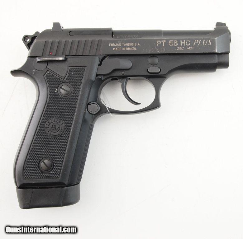 TAURUS PT58 HC PLUS .380 ACP