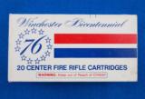 Winchester Bicentennial '76 .30-30 Ammunition NIB - 1 of 9