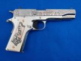 Colt Rose Gold Mexican Heritage Limited Edition, Number 404 of 429 produced, .38 Super TALO NIB - 1 of 5